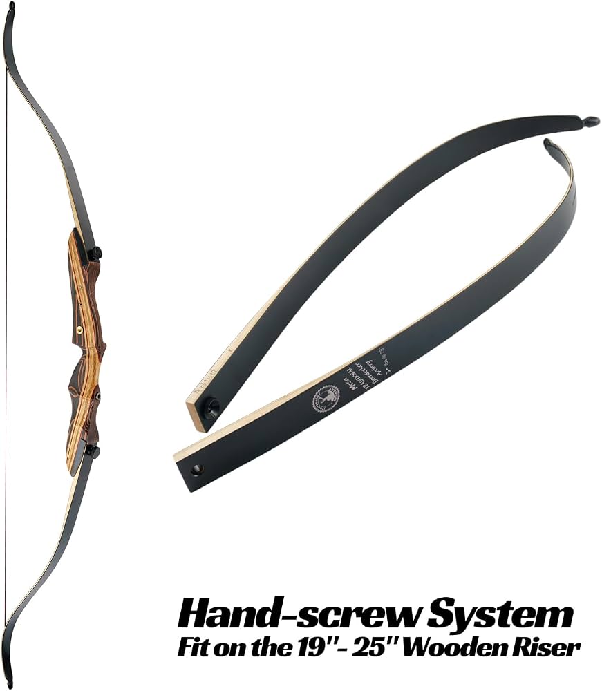 Recurve Raptor Timber Limbs w40mm x d20mm