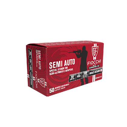 AMMO 22LR - Fiocchi SemiAuto 40Gr 1368FPS (Box 50)