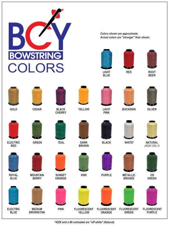 String-BCY 652 Spectra Original Hmpe Bow String "1/4#"