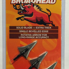 BH-RZ RazorBack Solid 125Gr Two Blade