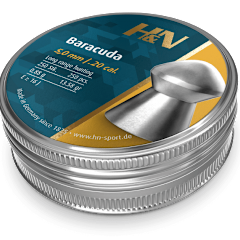 AMMO Air .20cal 5.0mm - H&N Baracuda 13.58Gr (Box 250)