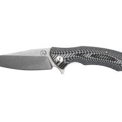 Knife TTK RT93FBW Folding Knife Reverse Tanto 220mm White/BLK