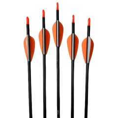 Made Arrow Furious 4.2 700 2" Vane White/Orange 80Gr 30" Ea