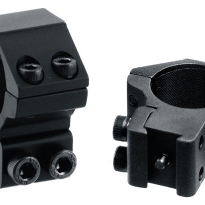 Scope-Rings Osprey Red 3/8" Dovetail, 1Inch med Profile.