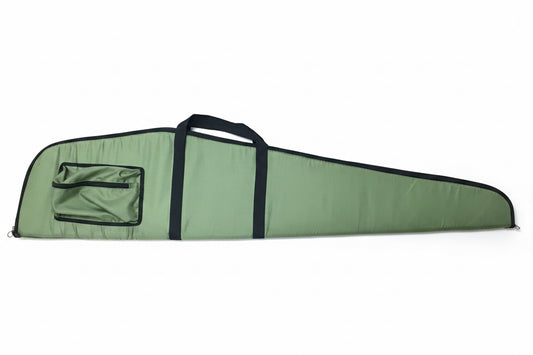 Case Gun Aries Classic Deluxe with pouch Rifle Single 11" x 52" Green