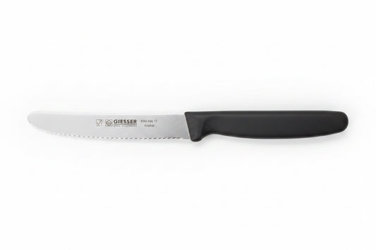 Knife-Universal Kitchen Wavy edge Black Ea