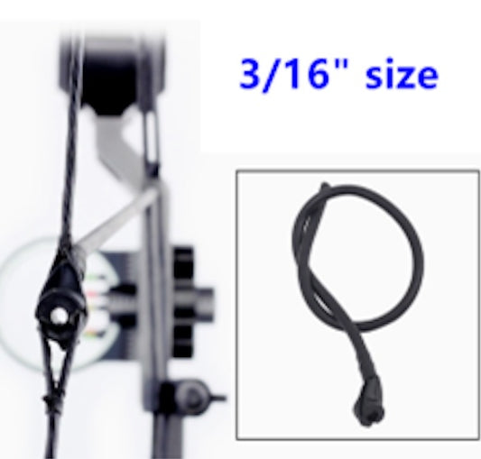 Peep Precision 3/16 with Rubber Tube