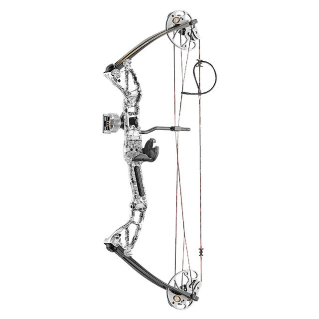 Compound Bow Rex Skull Camo LBS 15-55 Draw 20-29"