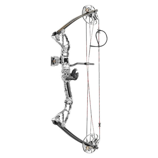 Compound Bow Rex Skull Camo LBS 15-55 Draw 20-29"