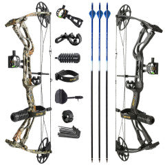 Compound Bow Dragon X8 RH 3xArrow Kit