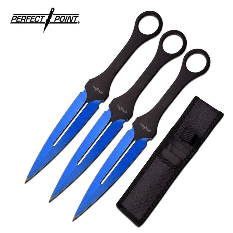 Knives PP-105-BL-7-3 Perfect Point Blue/Black Throwers