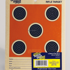 TGT - Tetra Competition 50FT Rifle Paper Target 20 Pack