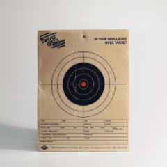 TGT-Gun-Tetra 50 Yd Small Bore Rifle Target (Box 12)
