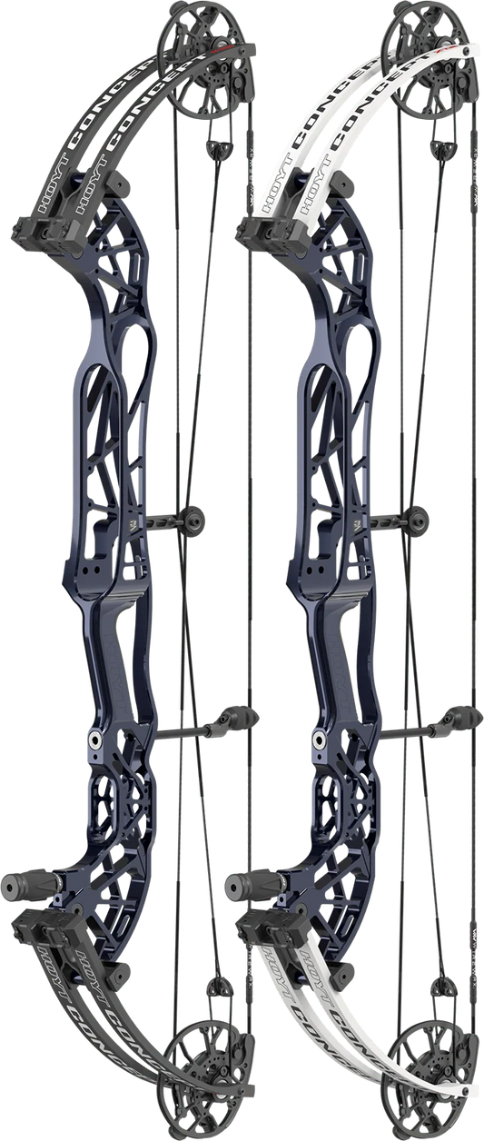 Compound Bow Hoyt Concept XTS 37 RH 60# Blue on Black
