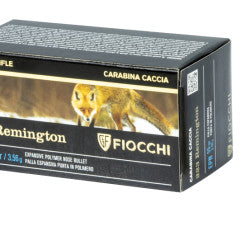 AMMO 223 REM FIOCCHI 55GR VMAX (BOX50)