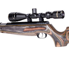 Gun Air Under lever Weihrauch HW97 K Lam .22 with Scope