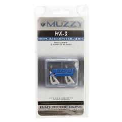 BH Muzzy MX-3 Replacement Blades Fit75gr & 125gr (6 Box)