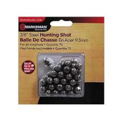 SS-Am-Marksman 3/8" / 9.52mm Steel (75 Box)