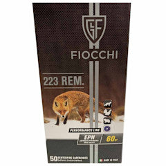 AMMO 223 REM FIOCCHI 60GR VMAX (BOX50)