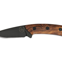 Knife TTK AUSDIWOOD Black / Timber handle - Australia Made