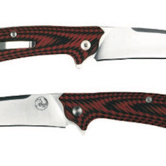 Knife TTK DP89FRB Folding Kinfe 205mm Red/BLK