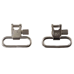 Sling - Gun QD Nickel Super Swivel 1" Loop Tri-Lock Set 1093-2