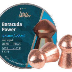 AMMO Air .22 - H&N Baracuda Power 21.14gr (Box 200)