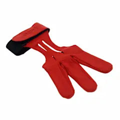 Glove Finger Diva Red Large