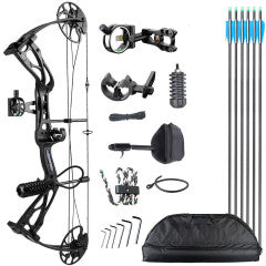 Compound Bow Dragon X8 RH 4xA  Soft Case Kit